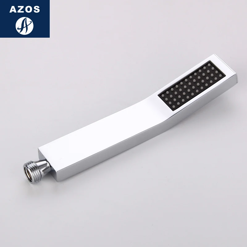 

Azos Shower Rod Brass Chrome Rise And Fall Single Function Rotatable Bracket Space Saving Shower Room Round HSSJ016A