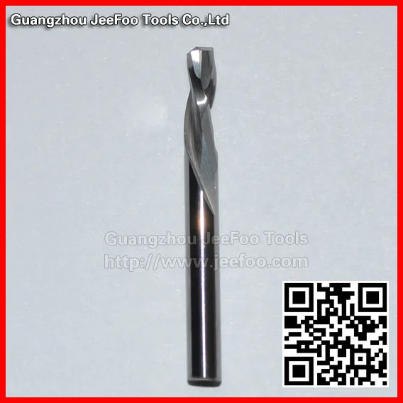 4*12mm up & down one flute sprial bits/솔리드 텅스텐 카바이드 엔드 밀, cnc 엔드 밀링 공구 a 시리즈