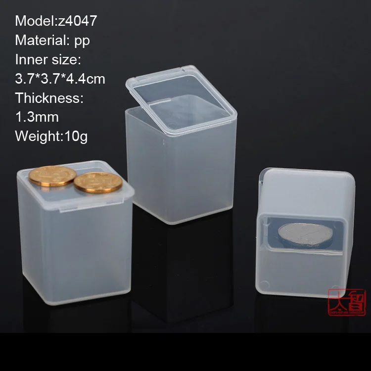 PP Transparent Plastic Storage Box Small Case Pack boxes DIY Making Part Material Accessories Supplies