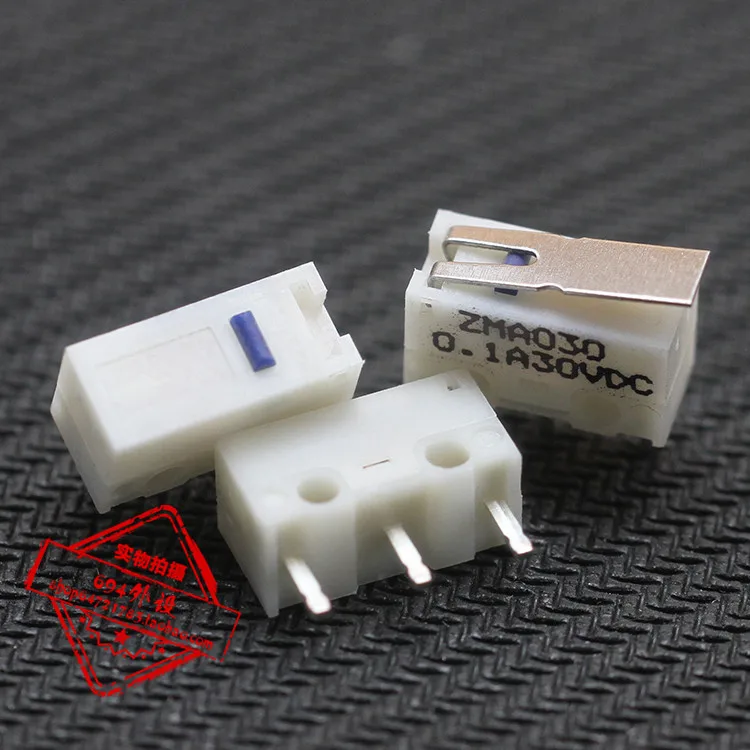 10pcs/pack original mad in US C&K mouse micro switch ZMA030 with iron 0.1A 30V DC light strength and high life