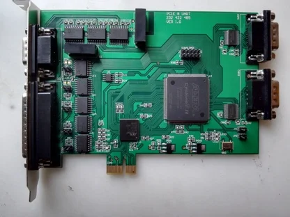 

S3260 PCIE X1 высокоскоростная Многопротокольная 6 последовательная карта 232 422 485 winder
