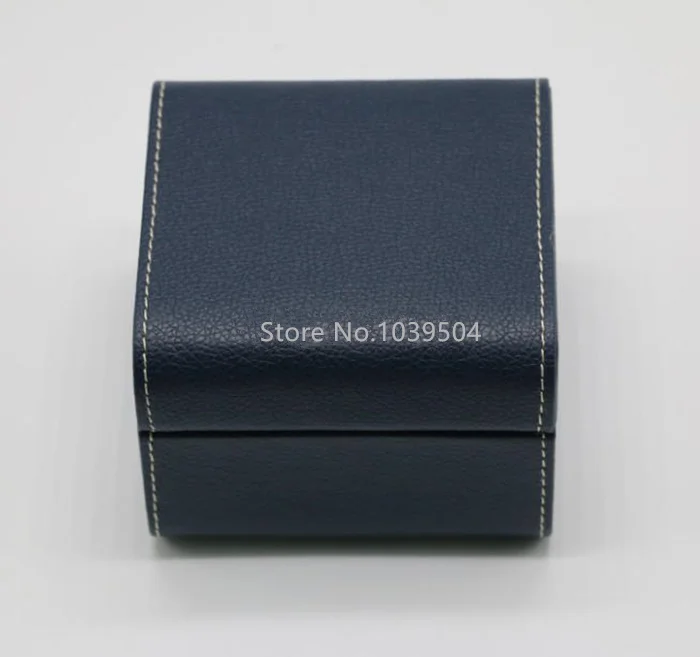 Top Blue Watch Boxes Leather Material Luxury Brand Watch Storage Box Square Shape Watch And Bracelet Gift Boxes Case W068