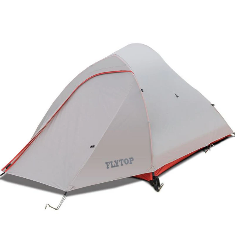 Ultralight Camping Tents, Aluminium Pole, 20D Silicon, Waterproof, Outdoor Hunting, Fishing, Tourist, Hiking, 1 - 2 Person