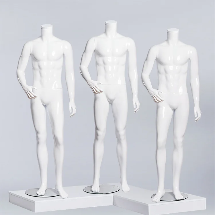 Fashion Style Men Headless Mannequin Man's Full-Body Clothes Display Manikin On Promotion