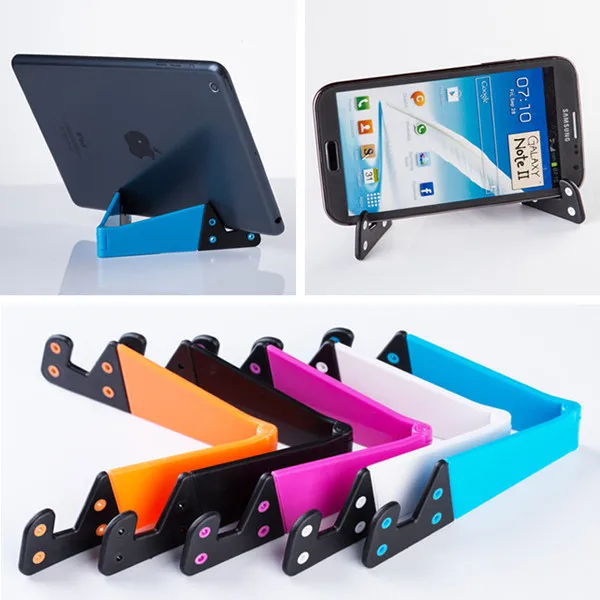 2017 New Portable Folding V-shaped Cradle Mount Stand Dock Holder for Tablets Phone