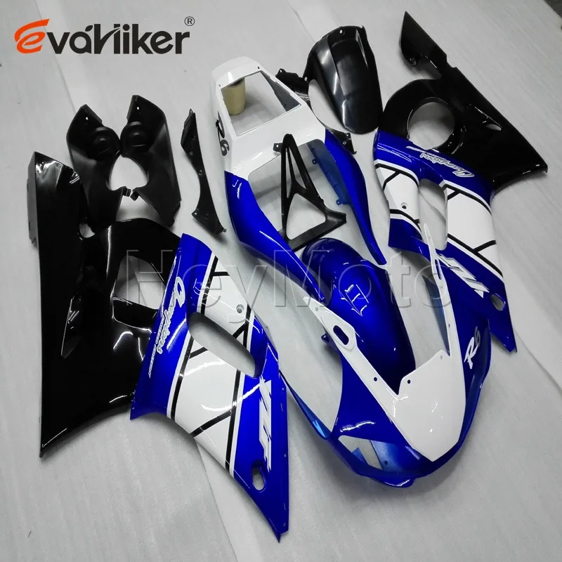 

motorcycle Fairing hull for YZFR6 1998 1999 2000 2001 2002 blue white black YZF R6 98 99 00 01 02 ABS Plastic kit H3