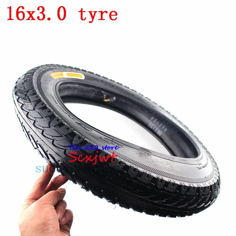 CTS 16x3.0 inch tyre inner tube for Electric Bicycle Tricycle car electric  wheel  16   bicycle tire