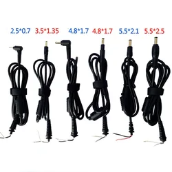 Laptop AC Power Adapter Charger Cable DC Repair Cord for Asus Toshiba Lenovo connector cable 5.5*2.5/2.1/4.8*1.7/4.0*1.7/2.5*0.7