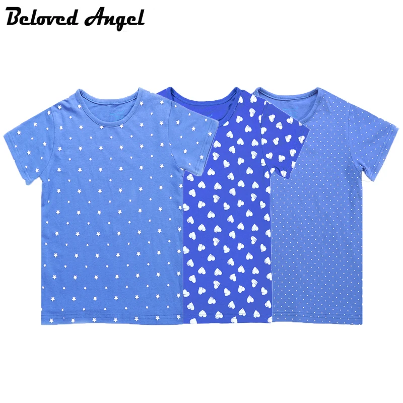 

Children Clothing Boys Girls Tops 2018 Kid T shirts Infant Clothes Kids Tee Shirt 100% Cotton Print Baby Clothing