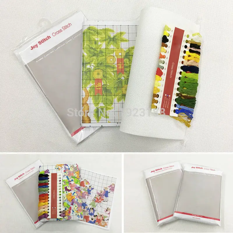 Joy الأحد-طقم تطريز على قماش الكلب ، قطعتين ، تطريز ، الحب الأبدي ، غرزة متقاطعة ، صناعة يدوية #3