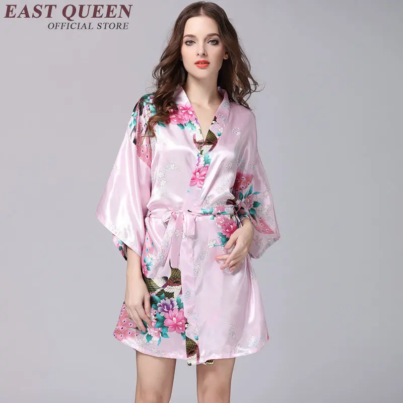 Bridesmaid robes silk robes for bridesmaids silk wedding robes robe for bridesmaids women short sleeve NN0213 YW