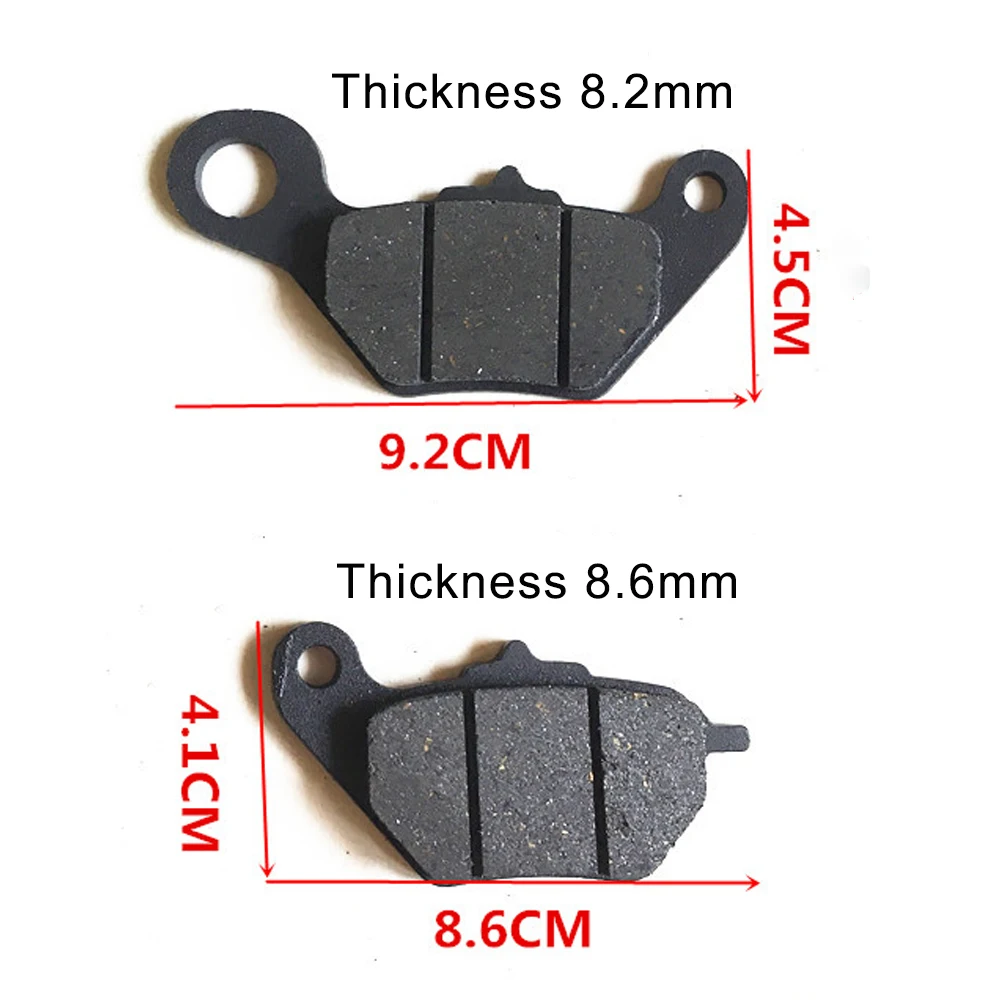 1 Pair Disc Brake Pad F-150 for Motorcycle Electric Scooter Moped Trike