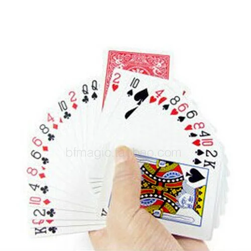 The Invisible Deck Brainwave Playing Cards Amazing Magic Cards Close Up Street Magic Tricks Magic Props Mentalism Comedy Toy