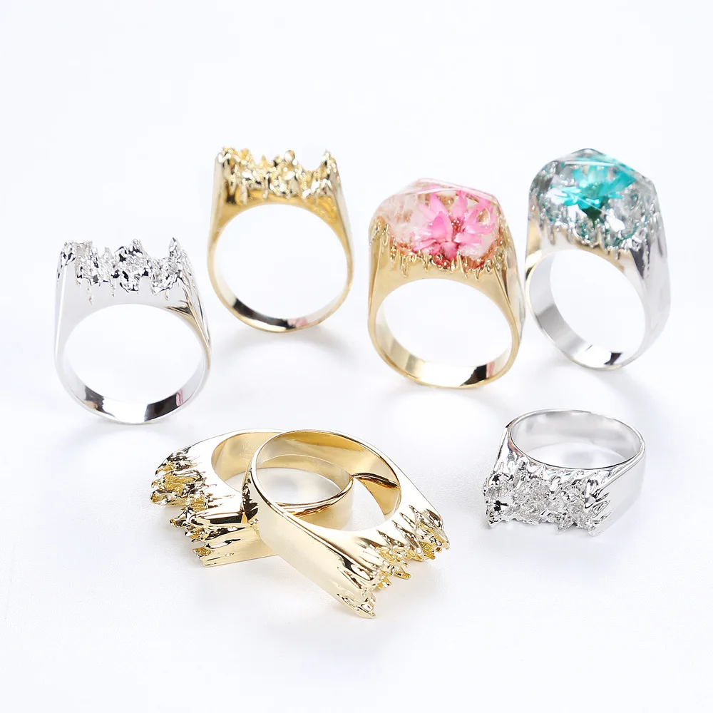 Metal Ring 16/17/18mm Ring Tool Touch Tool for Making Jewelry Ring UV Resin Epoxy Mold Jewelry Accessories