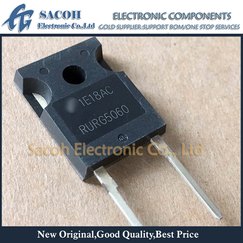 

New Original 10PCS/Lot RURG5060 RHRG5060 5060 OR RURG5040 RHRG5040 OR RURG6060 RHRG6060 TO-247 50A 600V Ultrafast Diode