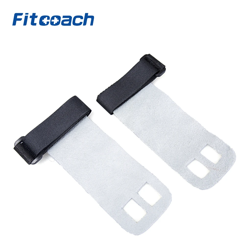 Genuine Leather Hand Grips for Fitness Training, Crossfit,Power Lifting,Kettlebell Swings,Pull Ups