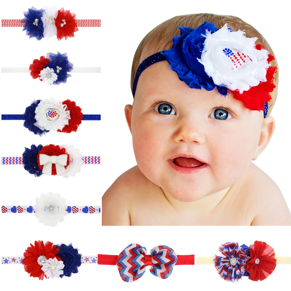 Cute Dear Baby Girl Rhinestone Flower Supreme Headband Infantil Headbands Girls Kids Hair Band Accessories Photography Props