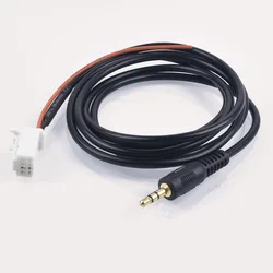 AUX in Audio Input Cable 3.5MM Jack Adapter For Subaru Forester Impreza 2007 2008