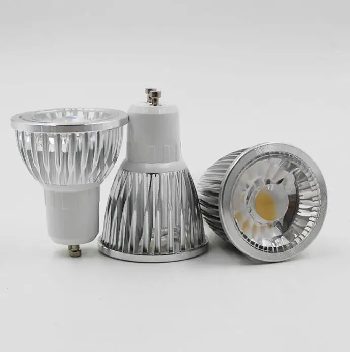 

Wholesale Dimmable 9W GU10 COB Led Light Bulb 9W LED Lamp 220V 110V Cool Warm White Led Spotlight Lamps