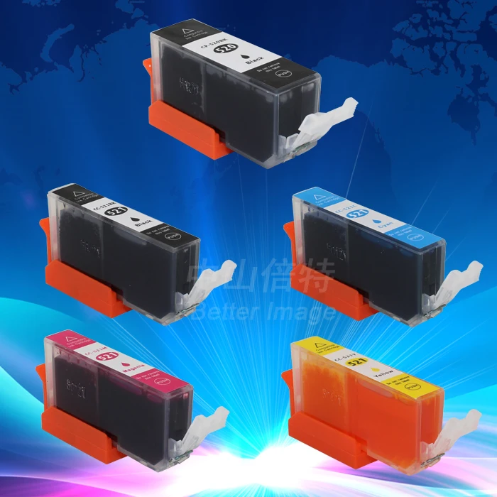 

INK WAY Hot sale!2 sets of PGI-520 CLI-521 Chipped ink cartridge with ink, ready to use,free postage