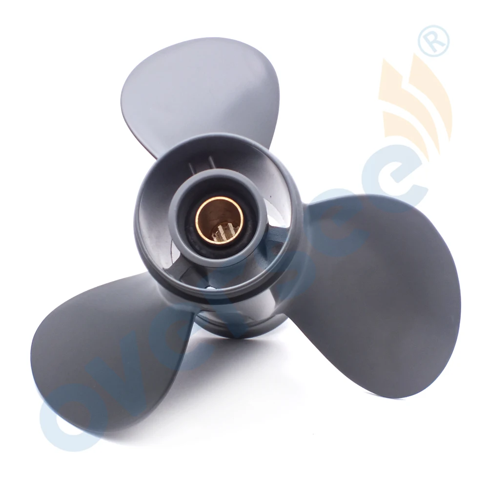 9 7/8X13 Pitch Aluminum Outboard Propeller For Honda 25-30HP 58130-ZV7-013AH