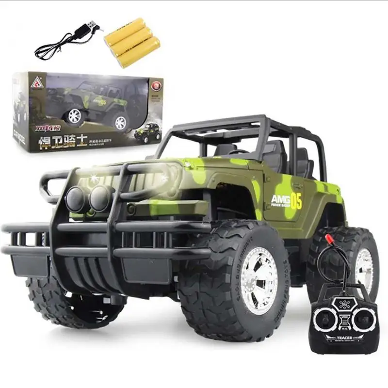 

Four-way Remote Control Car Camouflage Buggy Electric Drift Remote Control Car Big power Rechargeable Racing Toys for children