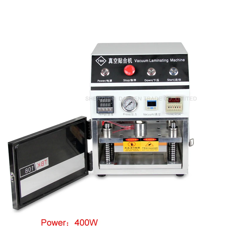 

400W New Vacuum Laminating Machine OCA LCD Flat Plate Type Laminator Machine Vacuum Remove Bubble Machine