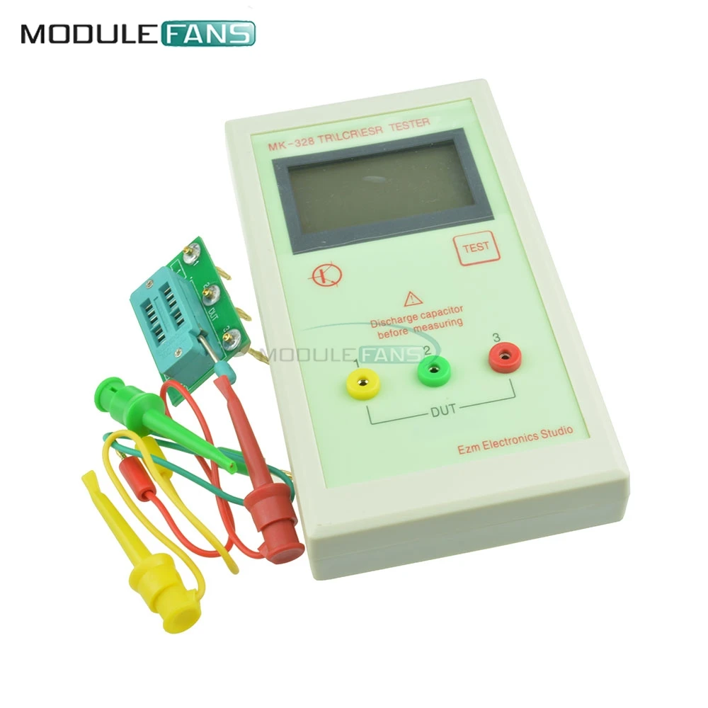 Diy MK-328 Meter Tester Transistor Induktivität Kapazität Widerstand LCR TEST MOS/PNP/NPN Automatische Erkennung – Detail 4