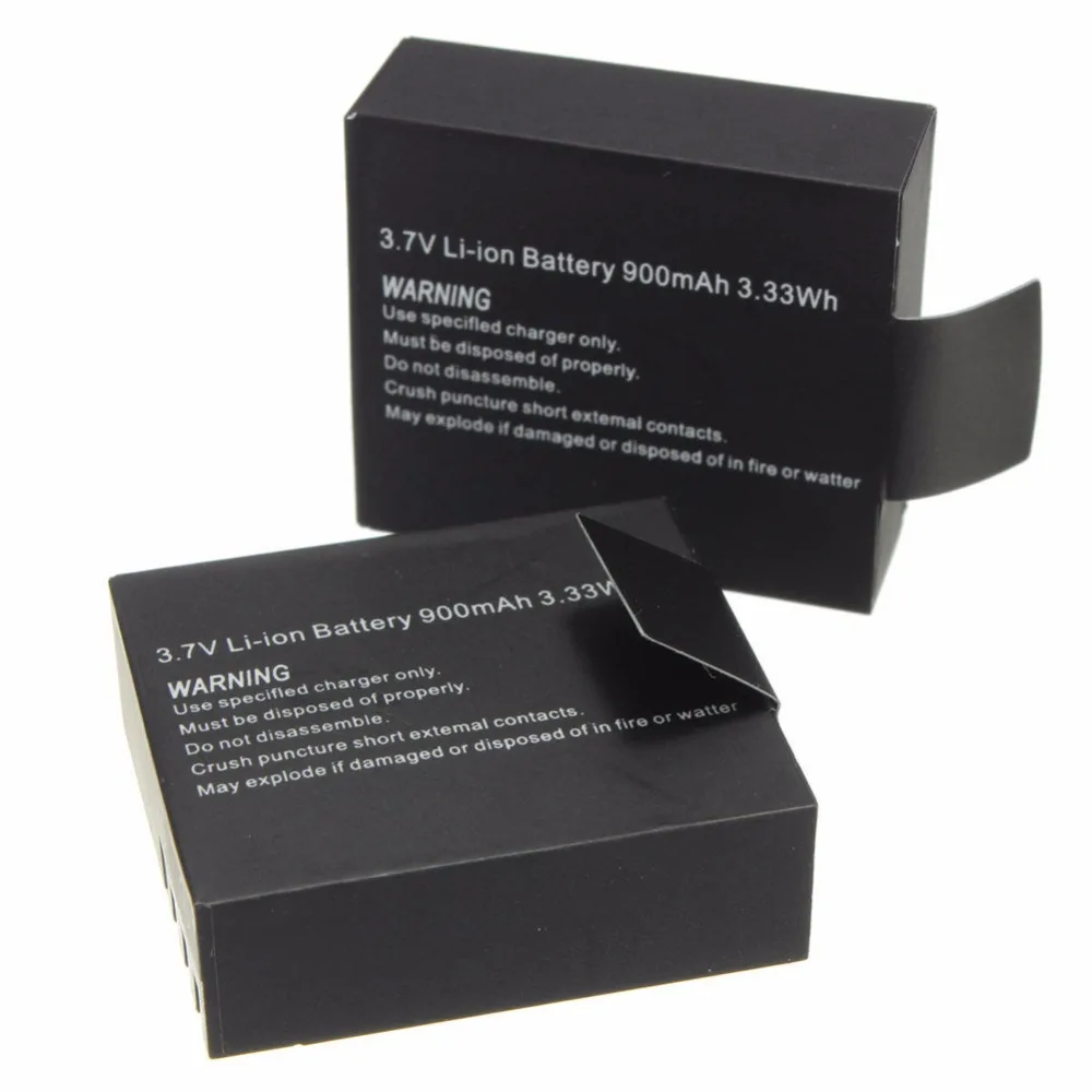 For SJCAM sj4000 3.7V 900mAh Dual Port Battery Charger eken H9 GIT-LB101 GIT BATTERY sj5000 sj6000 SJ7000 SJ8000 SJ9000 battery