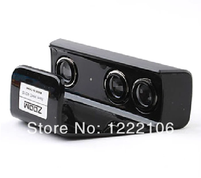 5PCS Black Zoom Play Range Reduction Lens Wide Angl Universal Adapter For Xbox 360 Kinect Sensor