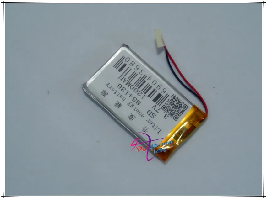 Elektrische speelgoed fabriek direct speciale security alarm backup power lithium polymeer batterij 854136 1200 mah