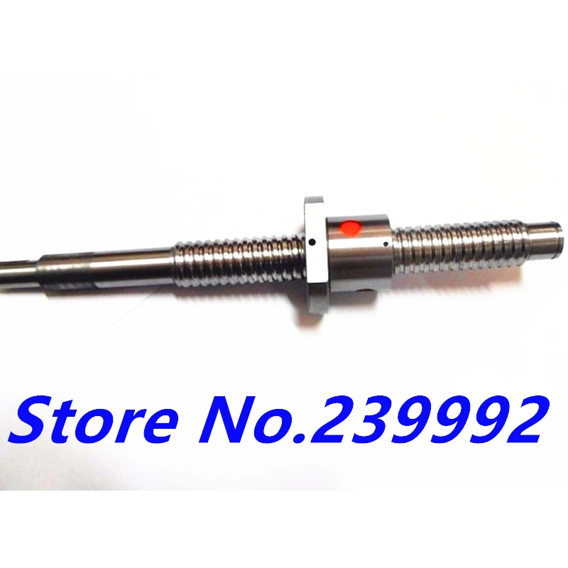 SFU1605 850mm RM1605 L850mm Rolled Ball screw 1pc+SFU1605 ball nut 1pc CNC parts BK/BF12 end procressed