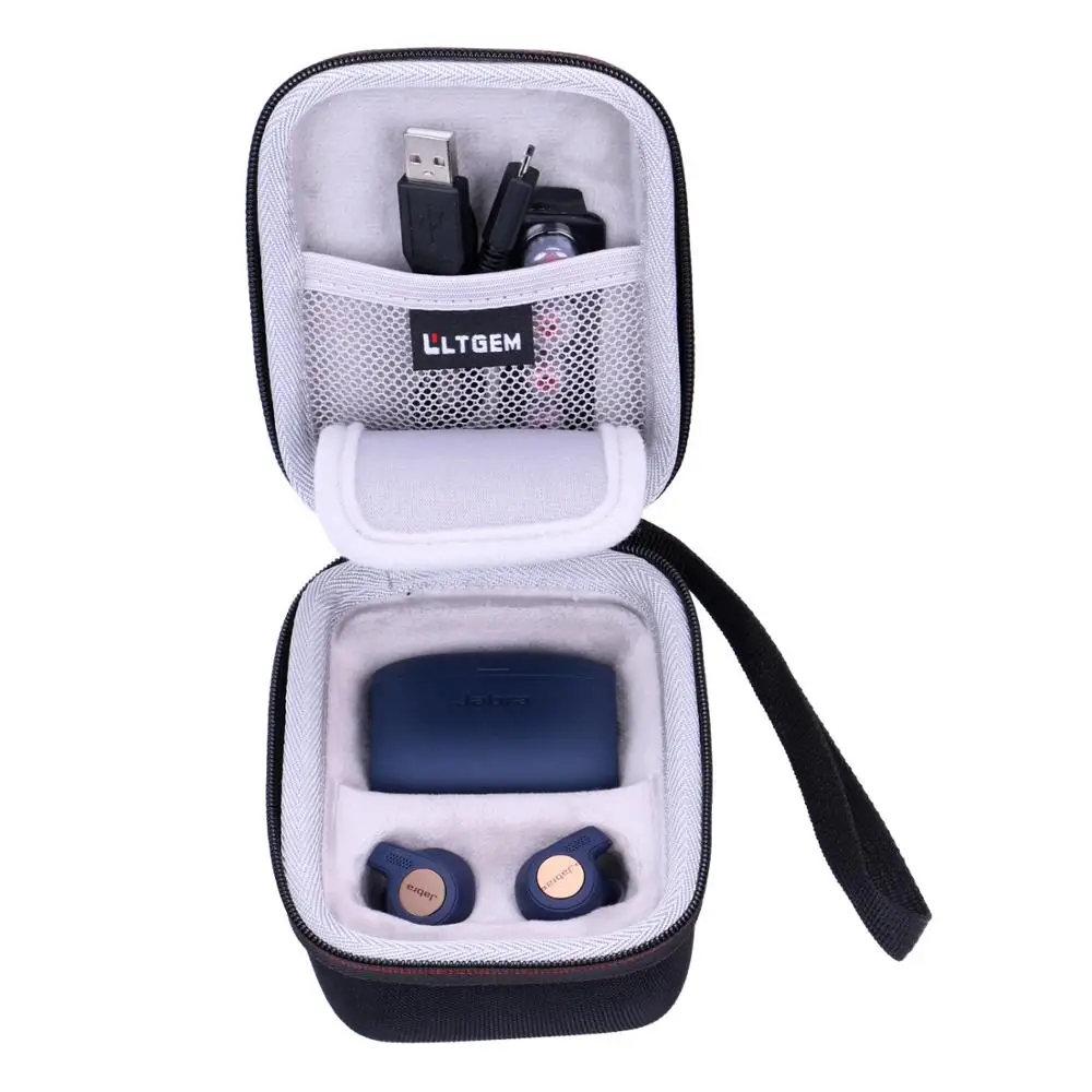 LTGEM EVA Carrying Hard Case for Jabra Elite Active 65t Alexa Enabled True Wireless Sports Earbuds