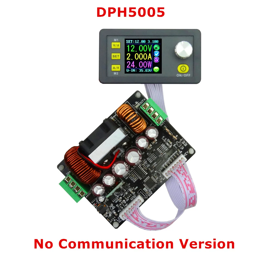 DPH5005 Voltage Converter Constant Current Step-Down Programmable Voltmeter ammeter Power Supply Module Buck LCD display 20% Off