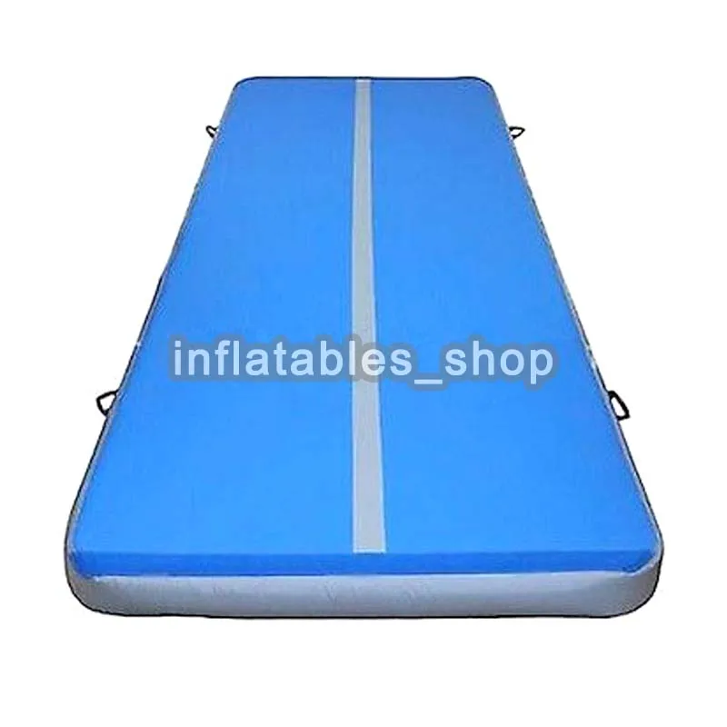 6x1x0,2m blaue aufblasbare Gymnastikmatratze Gym Tumble Airtrack Boden Tumbling Air Track zu verkaufen