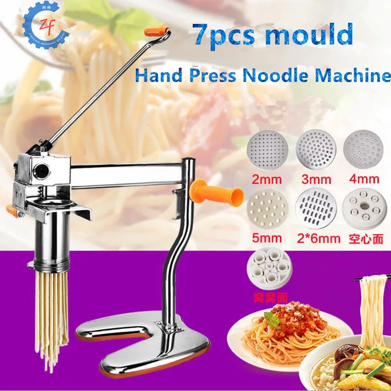 Hot sale manual pasta noodles pressing making machine