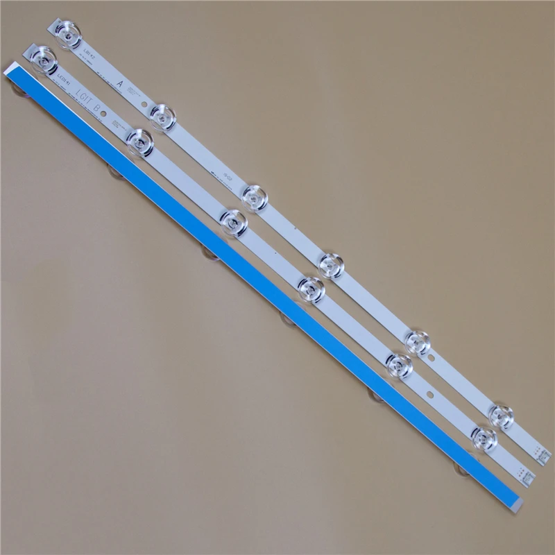 TV LED Bars For LG 32LY330C 32LY331C 32LY340C 32LY345C 32LY540H 32LY540S 32LY750H LED Backlight Strip Kit 6LED Lamp Lens 3 Bands