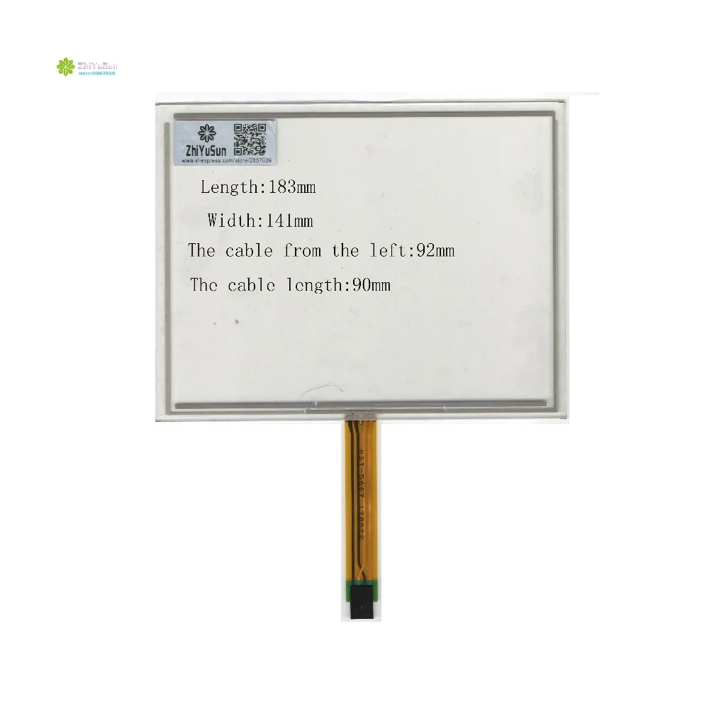 

ZhiYuSun KDT-5667 183mm*141mm 8inch 4lines NEW touch screen panel 183*141 TOUCH glass sensor for DVD car this is compatible