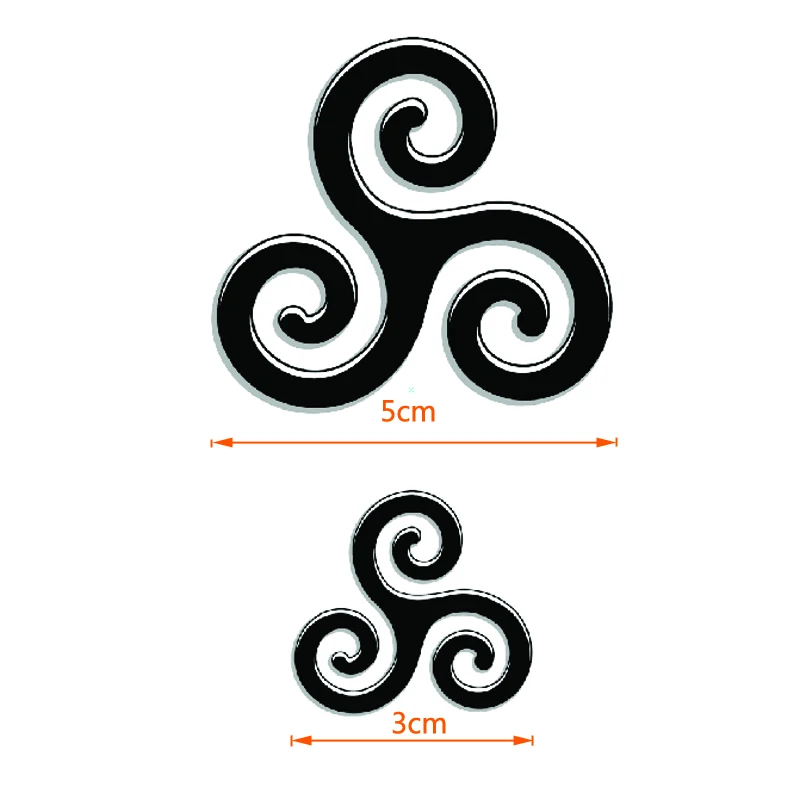 2 Styles Symbol Celtics Waterproof Temporary Tattoo Sticker  Fake Tattoo Tatuagem Tatoo Sleeves Henna Tattoo Sticker