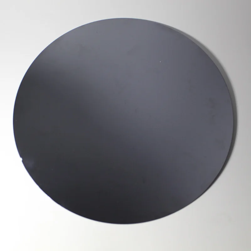 SEM single side polishing Experimental research and high purity single crystal silicon wafer Size can be customized