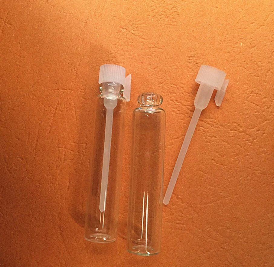 5000Pieces/Lot 2ML Mini Travel Glass Perfume Bottle For Essential Oils Empty Contenitori Cosmetici