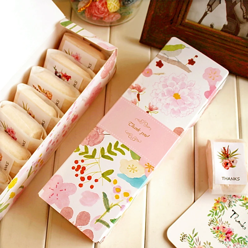 

21.5*7*4cm Kraft Paper Cake Boxes Candy Cookie Gift Paper Box Air Puff Box 100pcs/lot Free shipping