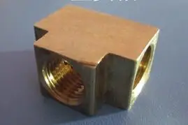 

1/8" 1/4" 3/8" SquareTee Brass Pipe Connector