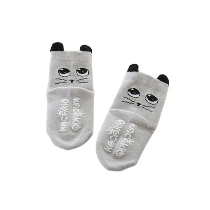 New Children Unisex sock for Baby Boys Girls Infant Crib Warm Shoes Pre-walkers Cuffs Cartoon Socks SK04