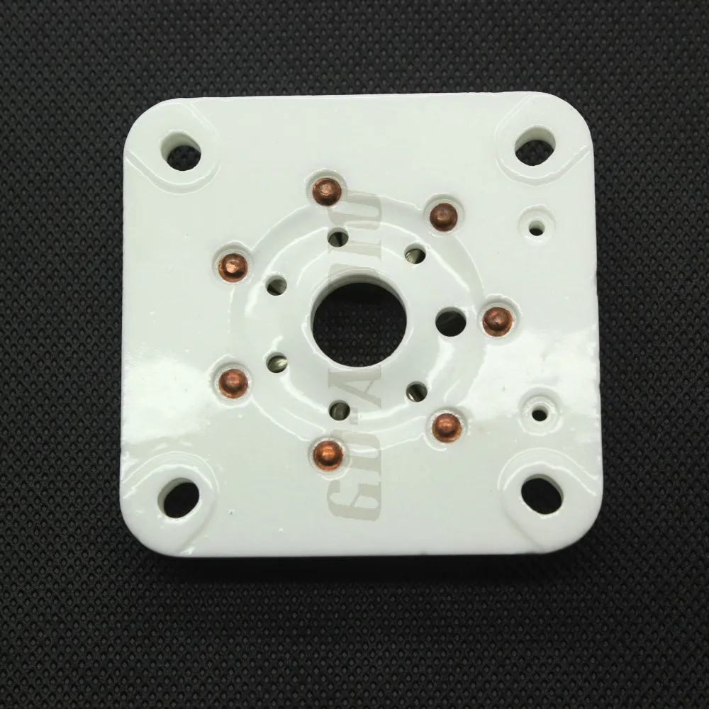 Panel Chassis Mount 7pin Ceramic vacuum tube socket for 6C33 FU29 829B Vintage Tube Audio Amplifier DIY 1PC