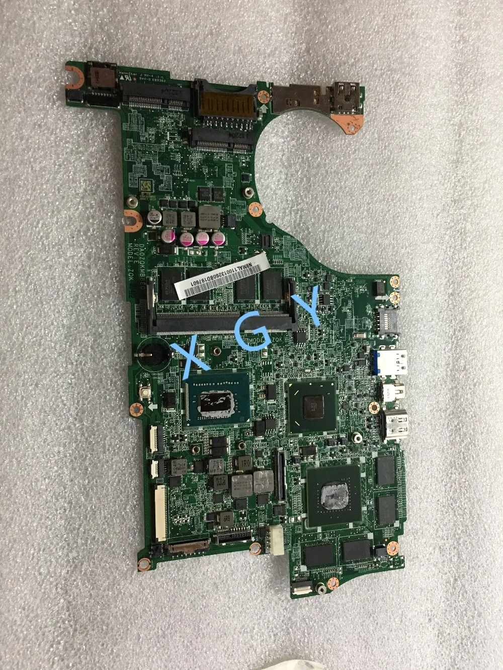 

Для Acer aspire V5-572G Материнская плата ноутбука с SR0XL I5-3337U GPU DA0ZQKMB8E0 NBMAL11001 NB.MAL11.001 100% ТЕСТ ОК
