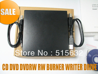 NEW EXTERNAL DUAL LAYER USB 2.0 CD DVD DVDRW RW BURNER WRITER DRIVE FOR ALL PC BLACK