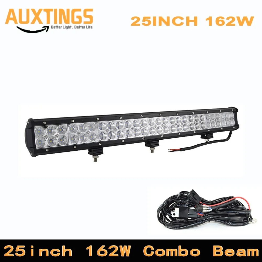 

High Power 25" 28" 36"Inch 162w 180w 234w Combo led work light bar For Driving Offroad Boat Car Tractor Truck 4x4 SUV ATV