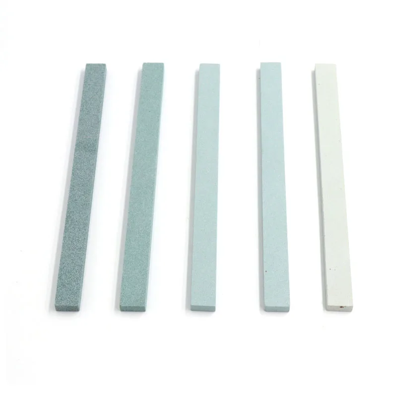1pc 150x12x6 Knife Sharpener Sharpening Stone 80 to 1200 Grit Green Silicone Carbide Oil Stone Fine Polish Grinding Jade Ceramic