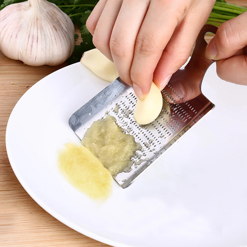 Stainless steel bruised ginger and mashed garlic maker ginger grater ground ginger garlic kitchen gadgets